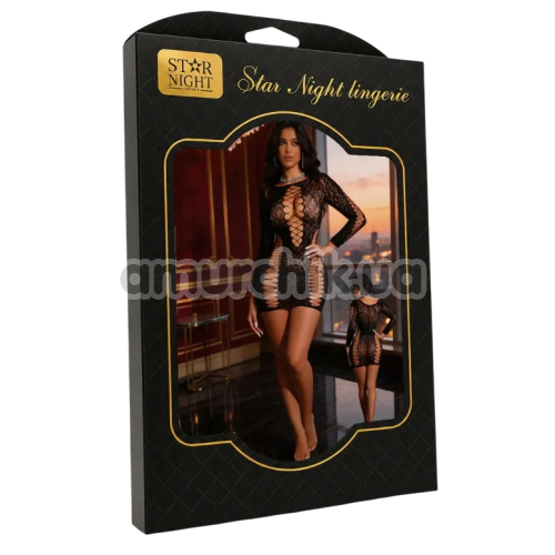 Платье Star Night High Mini Dress, черное