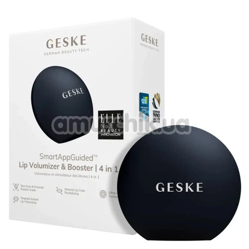 Устройство для увеличения объема губ Geske Lip Volumizer & Booster Small 4 in 1, черное