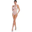Боді Passion Free Your Senses Erotic Line BS088, біле - Фото №2