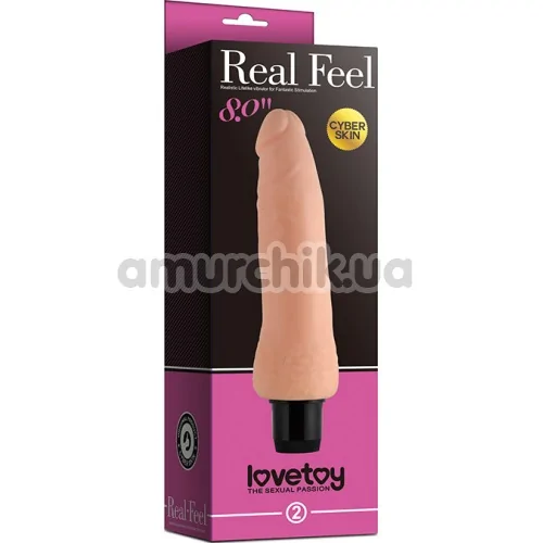 Вібратор Lovetoy Real Feel 2, тілесний