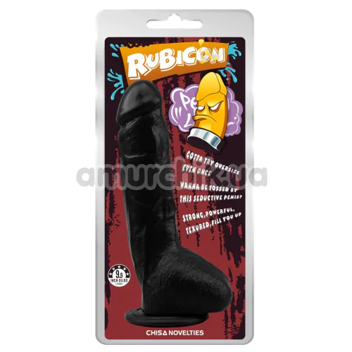 Фаллоимитатор Rubicon Brunet Trick Penis 9.9, черный