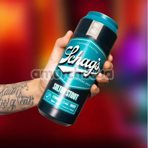 Мастурбатор Schag's Sultry Stout, прозрачный