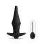 Анальна пробка з вібрацією So Divine Rechargeable Vibrating Silicone Butt Plug, чорна - Фото №2
