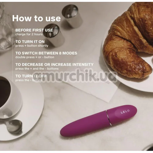 Вібратор Lelo Mia 3 Black (Лело Міа 3 Блек), чорний