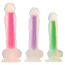 Фаллоимитатор Radiant Glow In The Dark Soft Silicone Dildo Small, зеленый - Фото №8