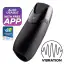 Мастурбатор з вібрацією Satisfyer Men Vibration + Connect App, чорний - Фото №2
