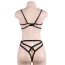 Комплект Star Night Elegant Embroidery Fashion Bra Set, чорний: бюстгальтер + трусики - Фото №8