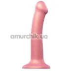 Фаллоимитатор Strap-On-Me Mono Density Soft Silicone Dildo M, розовый - Фото №1