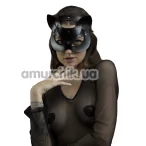 Маска Кошечки Feral Feelings Catwoman Mask, черная - Фото №1
