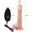 Вібратор Thunder Up Suction Base, тілесний - Фото №5