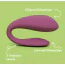 Вибратор Lovehoney Mon Ami Wearable Couple's Massager, фиолетовый - Фото №9