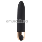 Клиторальный вибратор Virgite Power Bullet V3, черный - Фото №1