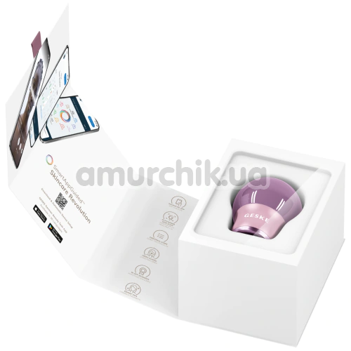 Масажер для обличчя та тіла Geske Cool & Warm Face and Body Massager 7 in 1, світло-рожевий