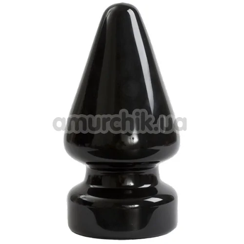 Анальная пробка Titanmen Tools Ass Servant, 9.4 см черная - Фото №1