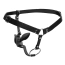 Труси чоловічі з анальною пробкою Strict Male Harness With Silicone Anal Plug, чорні - Фото №1