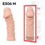Насадка на пенис Kokos Extreme Sleeve ES.006 М, телесная - Фото №5