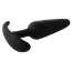 Анальна пробка Fantasstic Smooth Anal Plug Medium, чорна - Фото №4