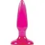 Анальна пробка Jelly Rancher Pleasure Plug Mini, рожева - Фото №1