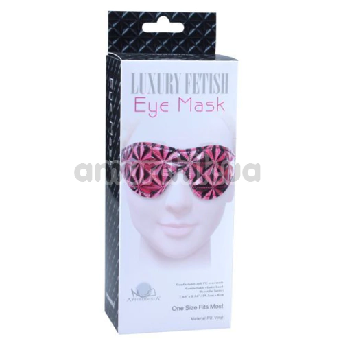 Маска на глаза Luxury Fetish Eye Mask, черная