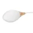 Віброяйце Callie Vibrating Mini Massager, біле - Фото №3
