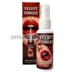 Спрей для мінету Velvet Throat Strawberry Flavor - полуниця, 50 мл - Фото №1