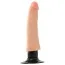 Вібратор King Cock Vibrating Cock 21.6 см, тілесний - Фото №1