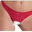 Трусики-стрінги Cottelli Collection Lingerie Lace G-string Pearls 2320967, червоні - Фото №2