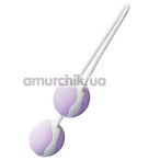 Вагинальные шарики Liebe Pleasure Toys Love Balls, фиолетовые - Фото №1