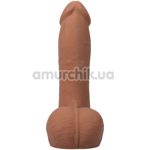 Фаллоимитатор Doc Johnson The Realistic Cock With Balls 7, светло-коричневый