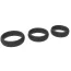Набір з 3 ерекційних кілець Men's Play Set of 3 Cock Rings B9, чорний - Фото №6