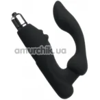 Вібростимулятор простати Loveshop Prostate Massager Silicone, чорний - Фото №1