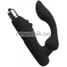 Вібростимулятор простати Loveshop Prostate Massager Silicone, чорний - Фото №1