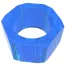 Эрекционное кольцо Get Lock Nust Bolts Cock Ring, синее - Фото №3