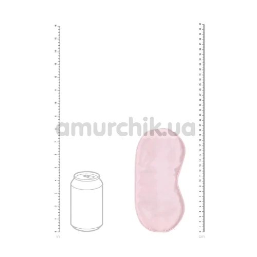 Маска на очі Ouch! Satin Blindfold, рожева