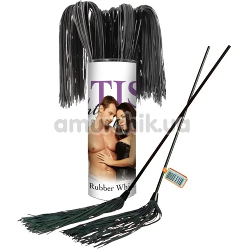 Флоггер Fetish Fantasy Series Rubber Whip, черный