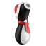 Симулятор орального сексу для жінок Satisfyer Penguin Holiday Edition, чорний - Фото №1