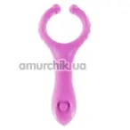 Виброкольцо Vibrating Clit-Stim C-Ring, розовое - Фото №1