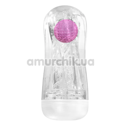 Мастурбатор Pretty Love Vacuum Cup Masturbator Aquarius, прозорий