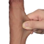 Фаллоимитатор Sliding Skin Pro 9, телесный - Фото №7