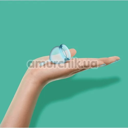 Набір з 2 менструальних чаш Satisfyer Feel Good, блакитний