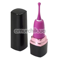 Кліторальний вібратор Sweet Em Lipstick Vibrator, рожевий - Фото №1
