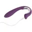Вібратор кліторальний і точки G Javida Vibe with Clit Stimulator, фіолетовий - Фото №4