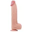 Фаллоимитатор Sliding-Skin Dual Layer Dong King Sized 14, телесный - Фото №1