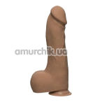 Фалоімітатор The D Dual Density Master D 10.5 Inch With Balls, темно-біжевий - Фото №1