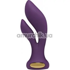 Вібратор Luz Aura Double Stimulator, фіолетовий - Фото №1