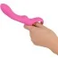 Вібратор Dual Vibrator Petit, рожевий - Фото №6