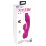 Вібратор XouXou Super Soft Silicone Rechargeable Rabbit Vibrator, рожевий - Фото №10