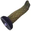 Фаллоимитатор-насадка Hismith Squama Beast Silicone Dildo, серый - Фото №1