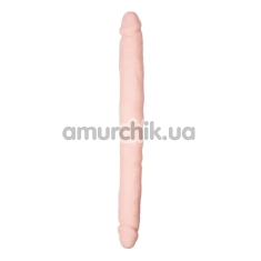 Подвійний фалоімітатор Easy Toys Double Ended Dildo 40, тілесний - Фото №1