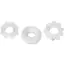 Набор из 3 эрекционных колец Transparent Reversible Ring Set, прозрачный - Фото №2